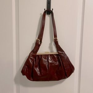 SOLD - Latico Leather Shoulder Bag Oxblood